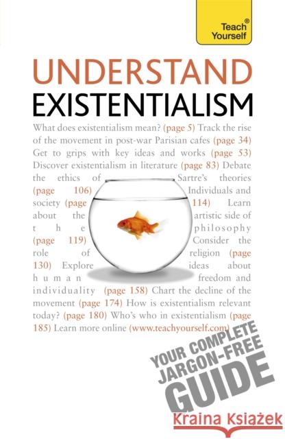 Understand Existentialism Thompson, Mel 9781444110623  - książka