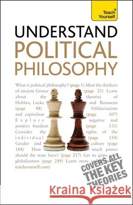Understand Political Philosophy Thompson, Mel 9781444107531  - książka
