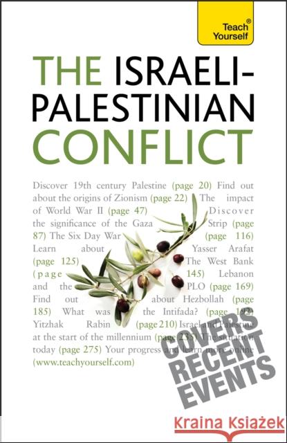 Understand the Israeli-Palestinian Conflict: Teach Yourself Stewart Ross 9781444105247 John Murray Press - książka