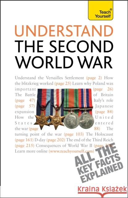 Understand the Second World War: Teach Yourself Alan Farmer 9781444105193  - książka