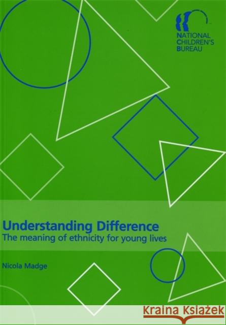 Understanding Difference : The Meaning of Ethnicity for Young Lives Nicola Madge 9781900990691 NATIONAL CHILDREN'S BUREAU - książka