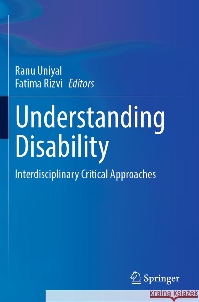 Understanding Disability  9789819949274 Springer - książka