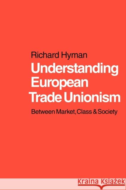 Understanding European Trade Unionism: Between Market, Class and Society Hyman, Richard 9780761952213 Sage Publications - książka