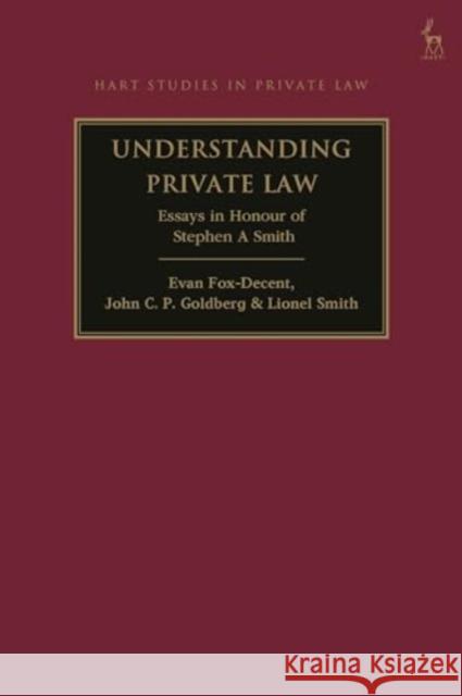 Understanding Private Law  9781509971152 Bloomsbury Publishing PLC - książka