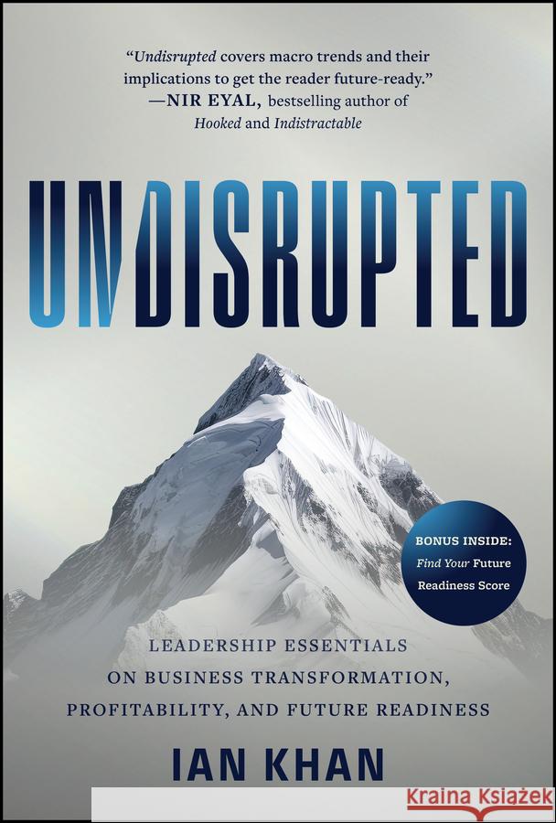 Undisrupted Ian Khan 9781394215829 Wiley - książka