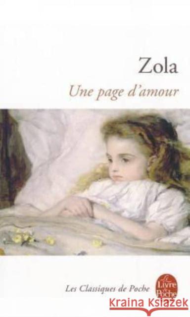 Une page d'amour Emile Zola 9782253004264 Le Livre de poche - książka