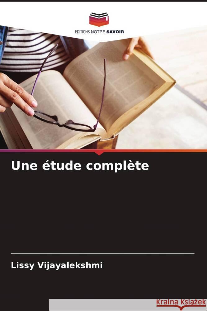 Une étude complète Vijayalekshmi, Lissy 9786205202708 Editions Notre Savoir - książka