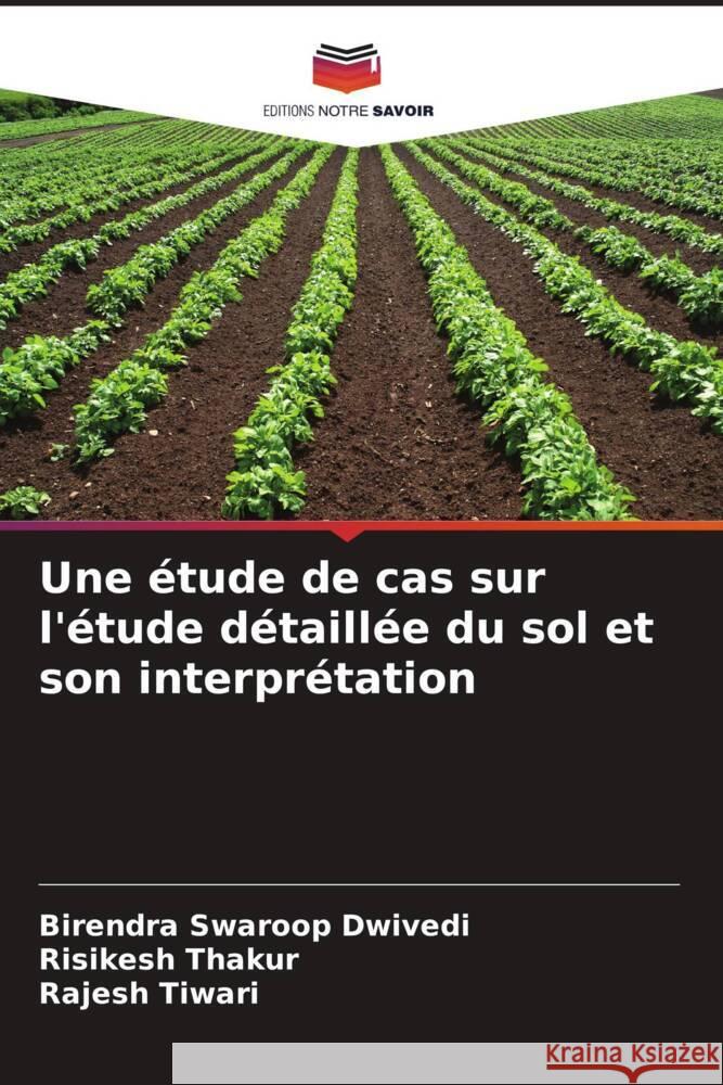 Une étude de cas sur l'étude détaillée du sol et son interprétation Dwivedi, Birendra Swaroop, Thakur, Risikesh, Tiwari, Rajesh 9786204986678 Editions Notre Savoir - książka