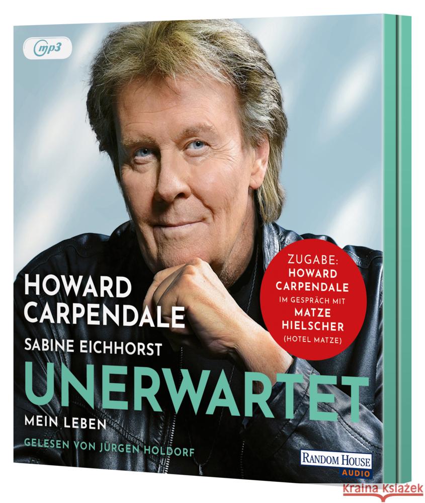 Unerwartet, 2 Audio-CD, 2 MP3 Carpendale, Howard, Eichhorst, Sabine 9783759901767 Random House Audio - książka