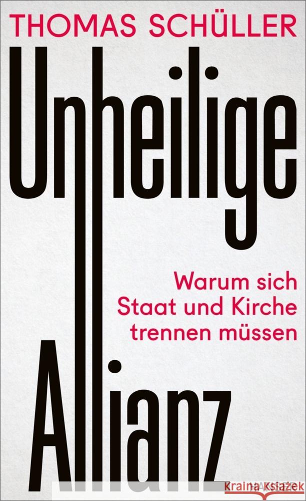 Unheilige Allianz Schüller, Thomas 9783446277663 Hanser - książka