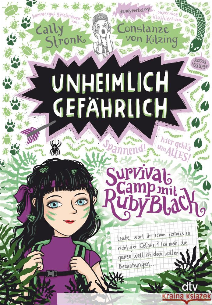 Unheimlich gefährlich - Survivalcamp mit Ruby Black Stronk, Cally 9783423763417 DTV - książka