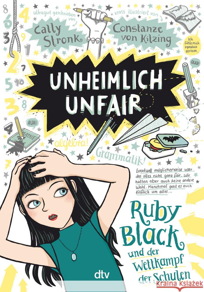 Unheimlich unfair - Ruby Black und der Wettkampf der Schulen Stronk, Cally 9783423763615 DTV - książka