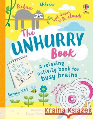 Unhurry Book Eddie Reynolds Lara Bryan Alice James 9781835405222 Usborne Books - książka