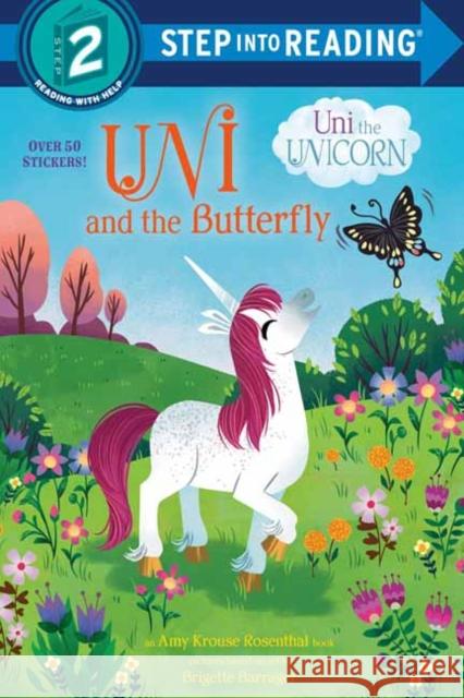 Uni and the Butterfly (Uni the Unicorn) Amy Krous 9780593377758 Random House Books for Young Readers - książka