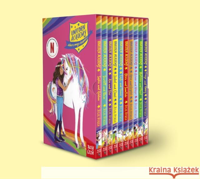 Unicorn Academy Boxset Julie Sykes 9781805136361 Nosy Crow Ltd - książka