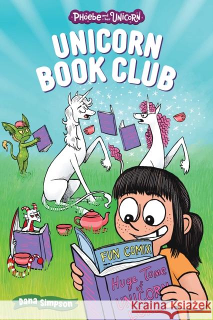 Unicorn Book Club: Another Phoebe and Her Unicorn Adventure Dana Simpson 9781524887841 Andrews McMeel Publishing - książka