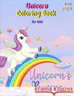 Unicorn Coloring Book for kids Reed, Tony 9781716072628 Tony Reed - książka