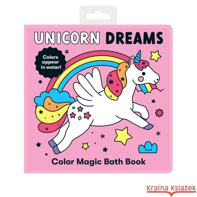 Unicorn Dreams Color Magic Bath Book CLEMENTINE DERODIT 9780735374638 Galison - książka