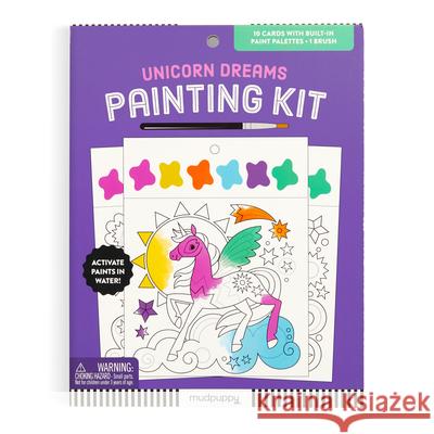 Unicorn Dreams Painting Kit Mudpuppy 9780735382589 Galison - książka