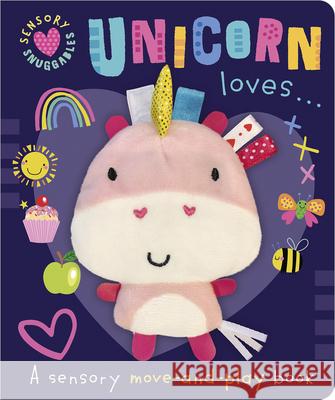 Unicorn Loves... Christie Hainsby Beverly Hopwood 9781803372648 Make Believe Ideas - książka