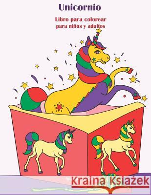 Unicornio Libro Para Colorear Para Ni Sujatha Lalgudi 9781731340290 Independently Published - książka