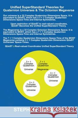 Unified SuperStandard Theories for Quaternion Universes & The Octonion Megaverse Stephen Blaha 9781734583410 Pingree-Hill Publishing - książka