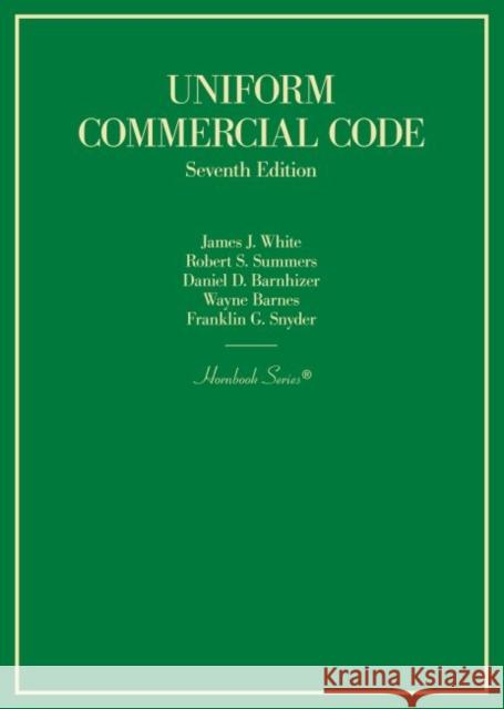 Uniform Commercial Code Franklin G. Snyder 9781683285205 West Academic Publishing - książka