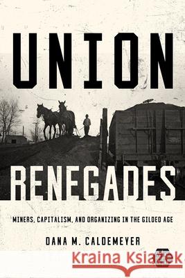 Union Renegades: Miners, Capitalism, and Organizing in the Gilded Age Dana M. Caldemeyer 9780252085406 University of Illinois Press - książka