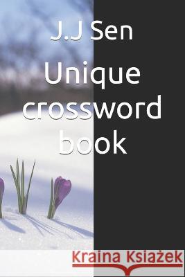 Unique crossword book J J Sen   9798358770928 Independently Published - książka