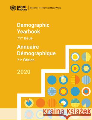 United Nations Demographic Yearbook 2020 (English/French Edition) United Nations Department for Economic and Social Affairs 9789211483628 United Nations - książka