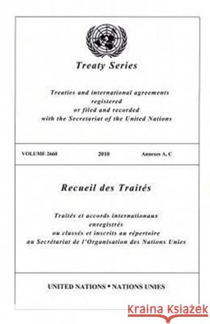United Nations Treaty Series: Vol.2660, United Nations 9789219006379 United Nations - książka