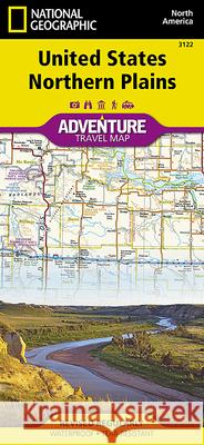 United States, Northern Plains Map National Geographic Maps 9781566957168 National Geographic Maps - książka