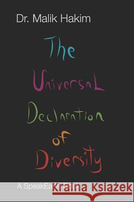 Universal Declaration of Diversity: The Black and White Edition Malik Hakim 9781790540495 Independently Published - książka