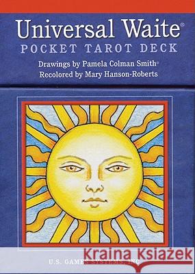 Universal Waite(r) Pocket Tarot Hanson-Roberts, Mary 9781572814745 U.S. Games Systems - książka