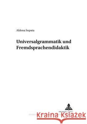 Universalgrammatik Und Fremdsprachendidaktik Katny, Andrzej 9783631521366 Lang, Peter, Gmbh, Internationaler Verlag Der - książka