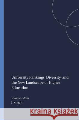 University Rankings, Diversity, and the New Landscape of Higher Education Barbara M. Kehm Bjrn Stensaker 9789087908140 Sense Publishers - książka