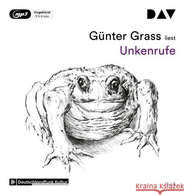 Unkenrufe, 1 MP3-CD : Ungekürzte Autorenlesung (1 mp3-CD), Lesung. MP3 Format Grass, Günter 9783742404879 Der Audio Verlag, DAV - książka