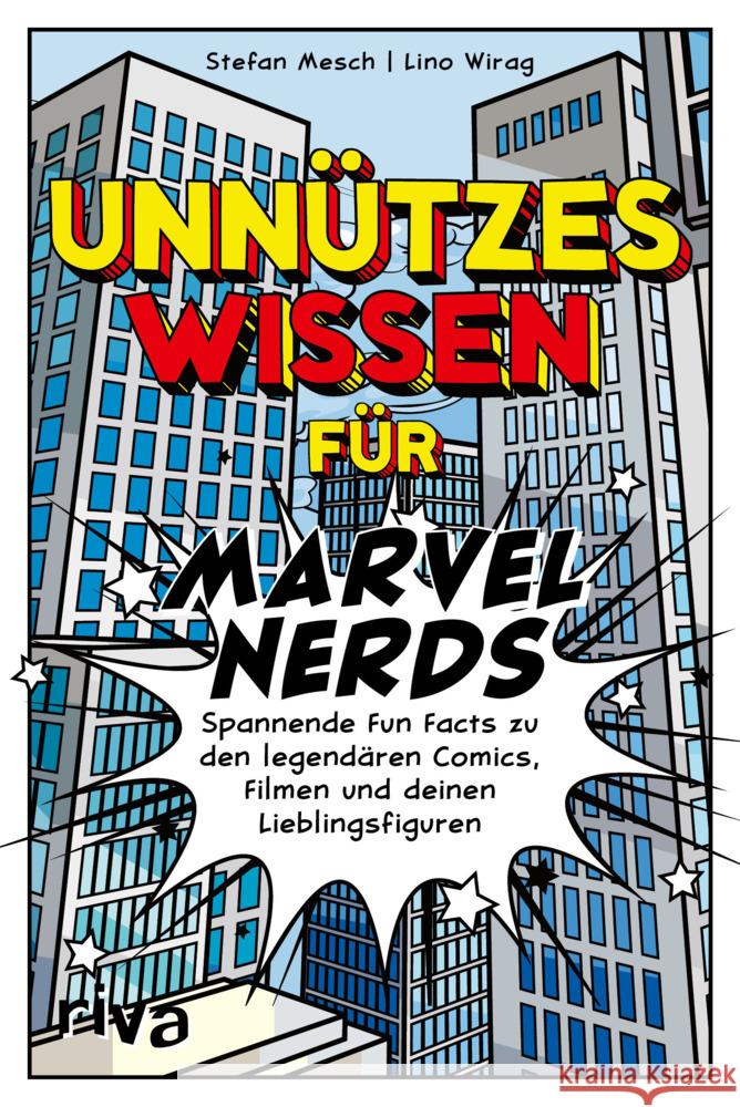 Unnützes Wissen für Marvel-Nerds Wirag, Lino, Mesch, Stefan 9783742325303 Riva - książka