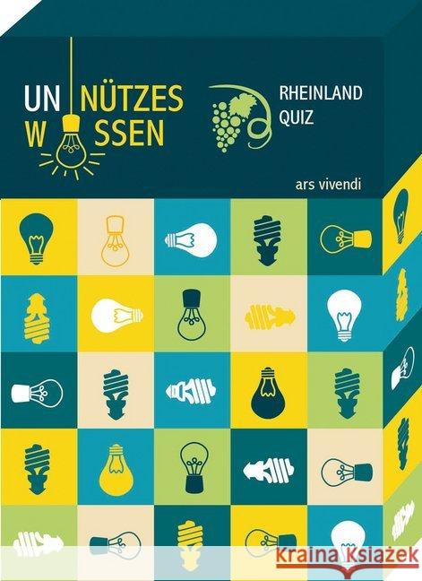 Unnützes Wissen, Rheinland Quiz (Spiel) Wilkes, Johannes 4250364114660 ars vivendi - książka