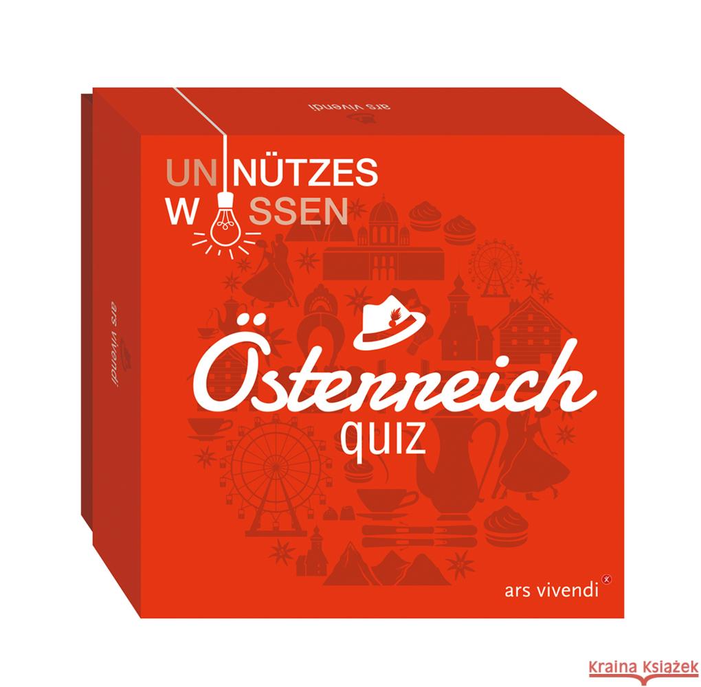 Unnützes Wissen Österreich (Spiel) Storch, Oliver 4250364115254 ars vivendi - książka
