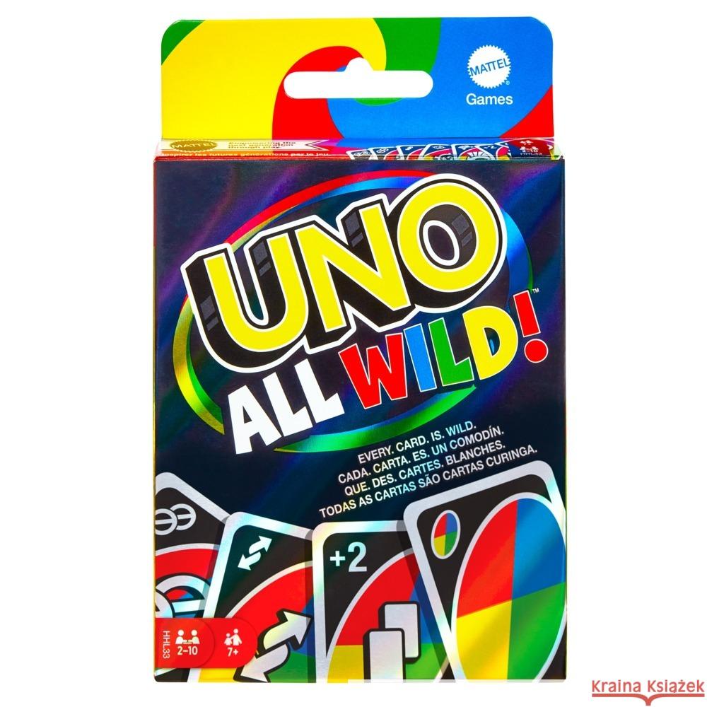 Uno All Wild Dzikie karty  0194735070633 Mattel - książka