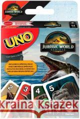 Uno Jurassic World 4  0194735304905 Mattel - książka