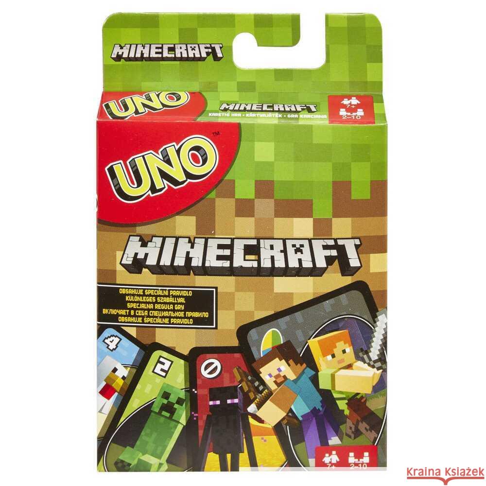 UNO Minecraft  0887961606782 Mattel - książka