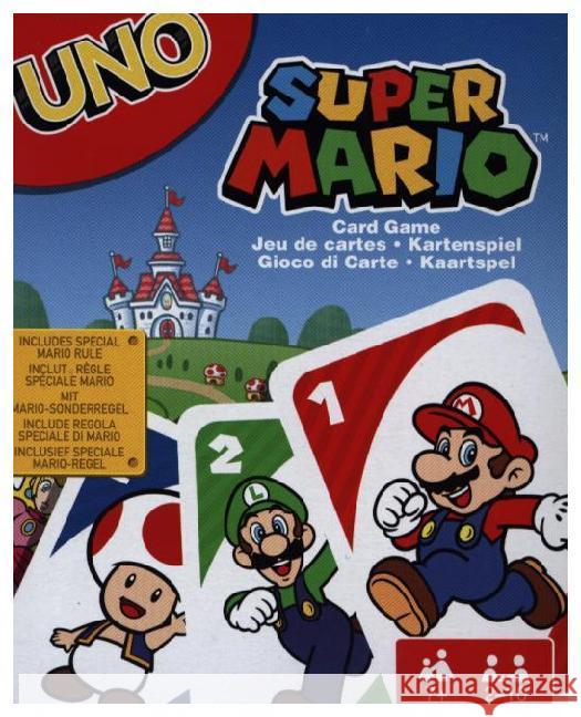 UNO Super Mario (Spiel)  0887961331240 Mattel - książka
