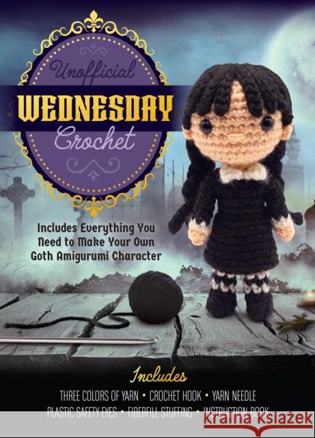 Unofficial Wednesday Crochet Katalin Galusz 9780785843528 Book Sales Inc - książka