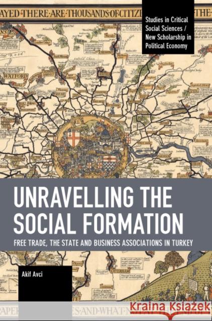 Unravelling the Social Formation: Free Trade, the State and Business Associations in Turkey Avci, Akif 9781642598193 Haymarket Books - książka