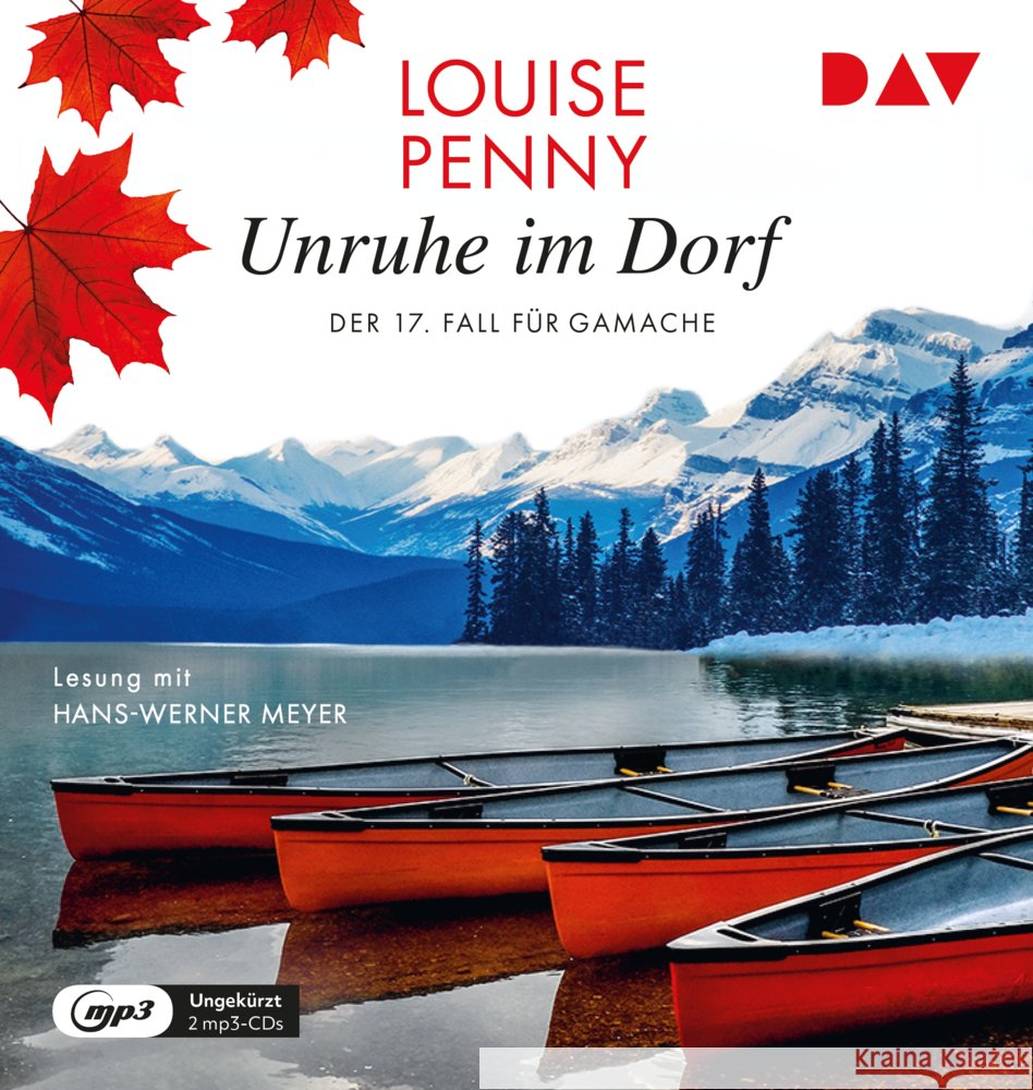 Unruhe im Dorf. Der 17. Fall für Gamache, 2 Audio-CD, 2 MP3 Penny, Louise 9783742429773 Der Audio Verlag, DAV - książka