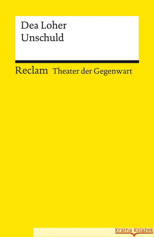 Unschuld Loher, Dea 9783150142059 Reclam, Ditzingen - książka