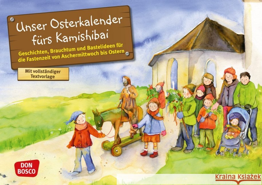 Unser Osterkalender fürs Kamishibai : Geschichten, Brauchtum und Bastelideen für die Fastenzeit von Aschermittwoch bis Ostern. inkl. Downloadcode für Mal- und Bastelvorlagen Hebert, Esther, Rensmann, Gesa 4260179514111 Don Bosco Medien - książka