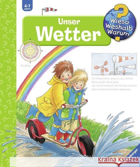 Unser Wetter Weinhold, Angela   9783473332694 Ravensburger Buchverlag - książka